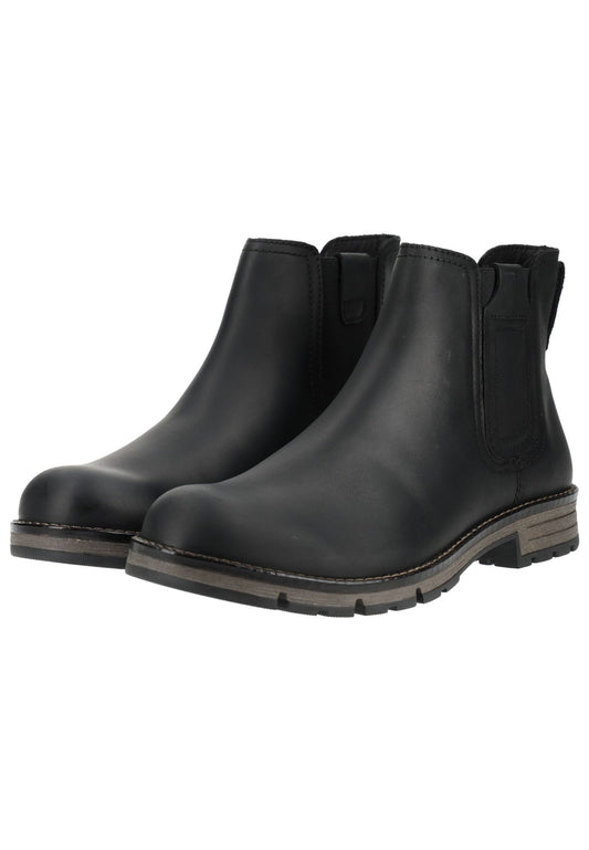 Gabor Stiefelette Leder/Textil Schwarz