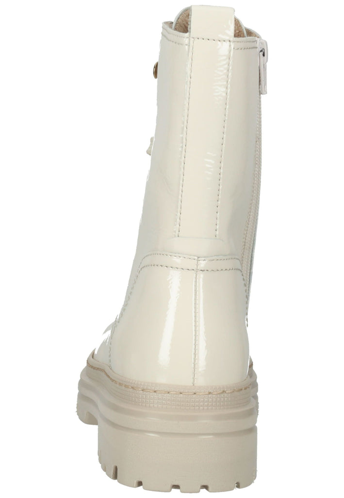 Gabor Stiefelette Leder Weiß/Beige