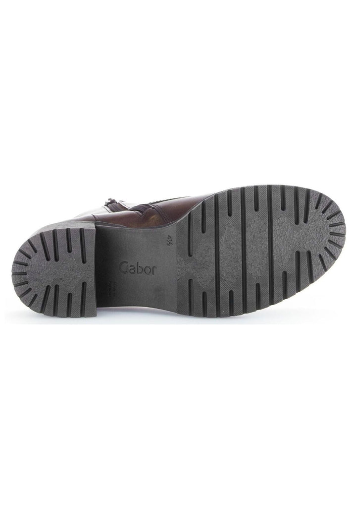 Gabor Stiefelette Nappaleder Braun Warmfutter