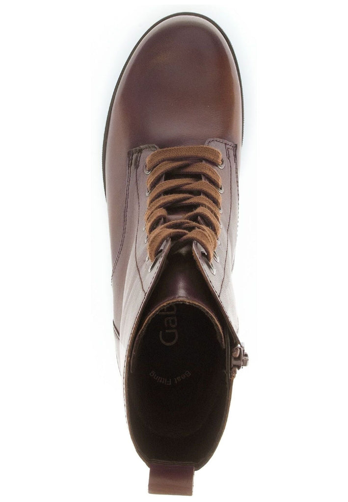 Gabor Stiefelette Nappaleder Braun Warmfutter