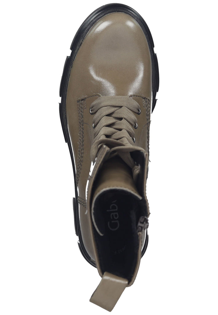 Gabor Stiefelette Nappaleder Grün