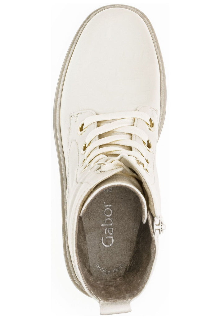 Gabor Stiefelette Nappaleder Hellbeige