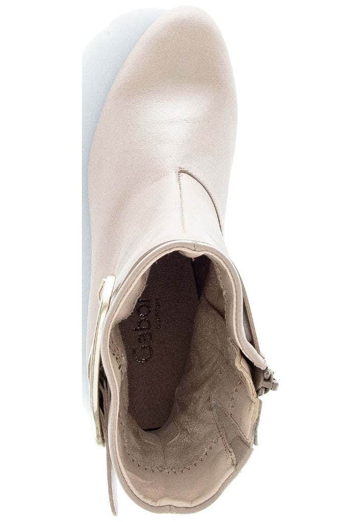 Gabor Stiefelette Nappaleder Hellbeige