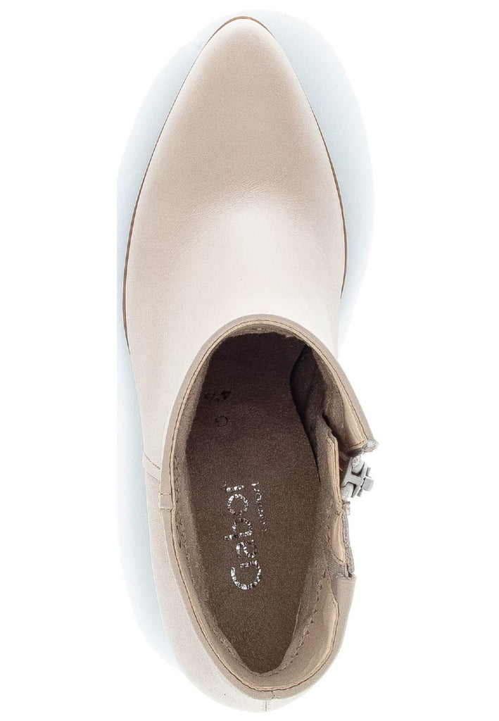 Gabor Stiefelette Nappaleder Hellbeige