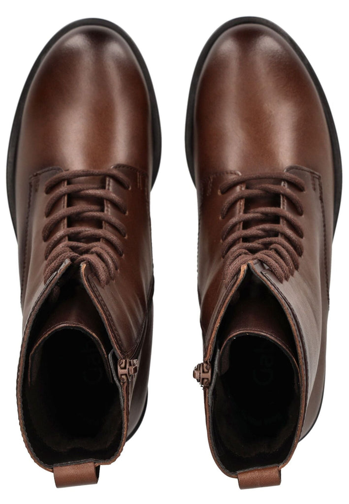 Gabor Stiefelette Nappaleder Mittelbraun