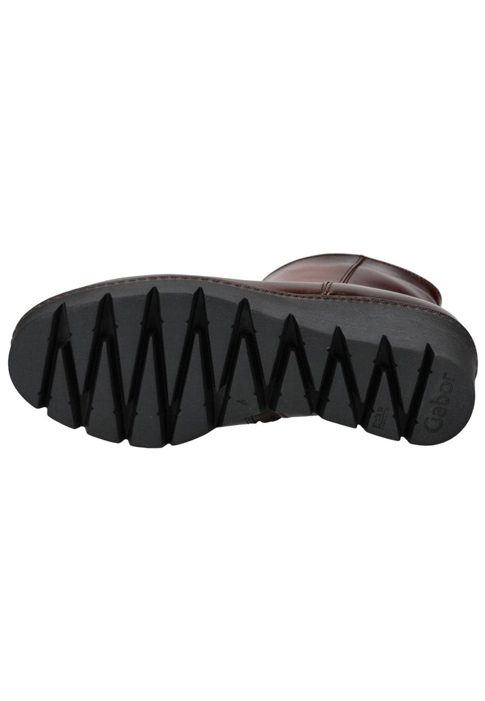 Gabor Stiefelette Nappaleder Mittelbraun