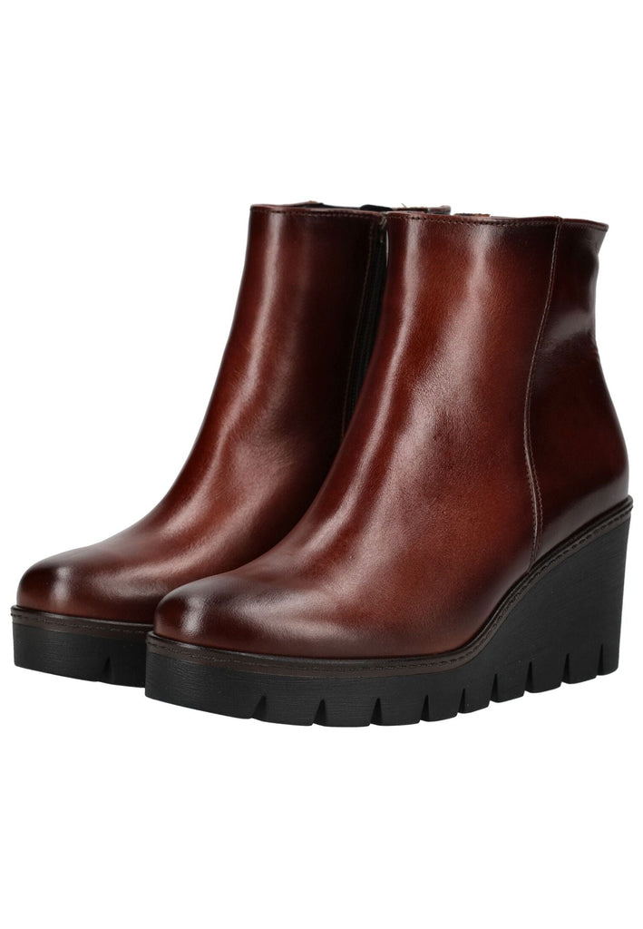 Gabor Stiefelette Nappaleder Mittelbraun
