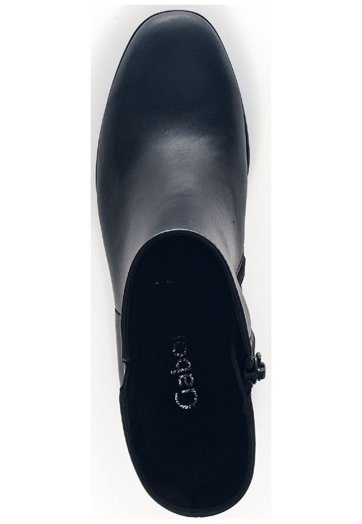 Gabor Stiefelette Nappaleder Schwarz