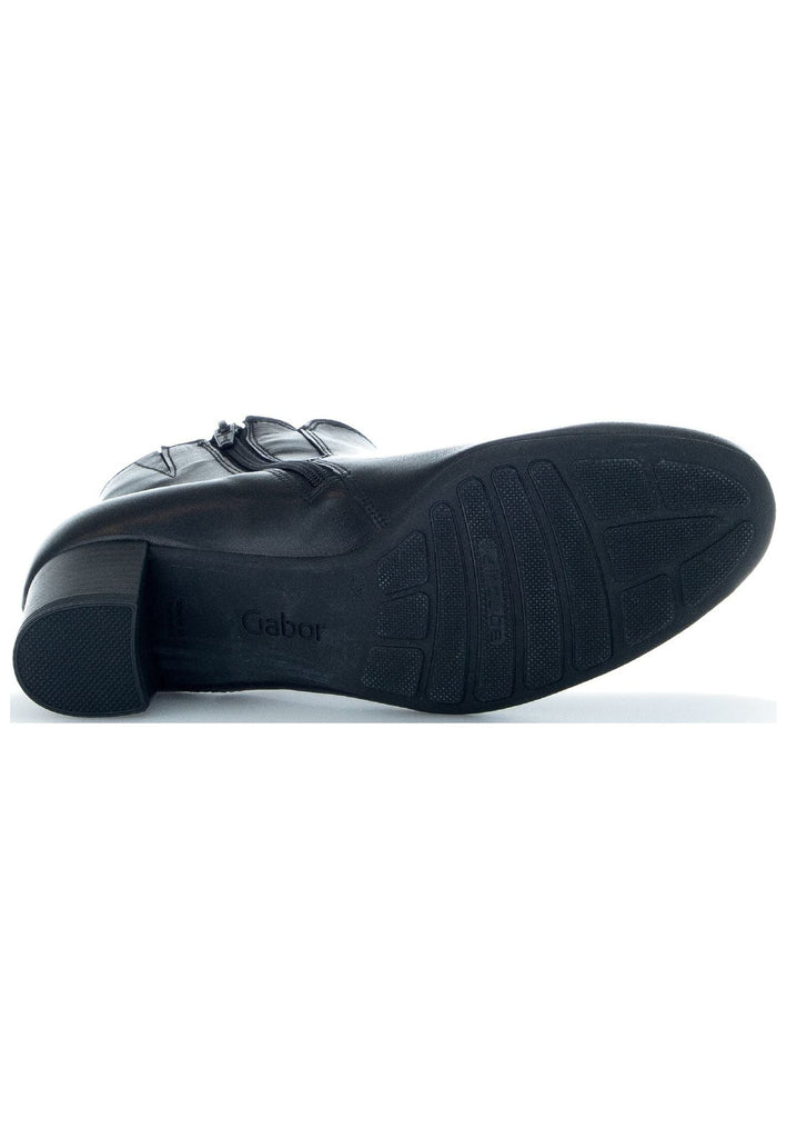 Gabor Stiefelette Nappaleder Schwarz