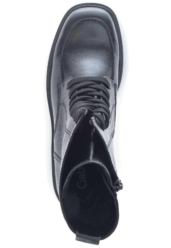 Gabor Stiefelette Nappaleder Schwarz