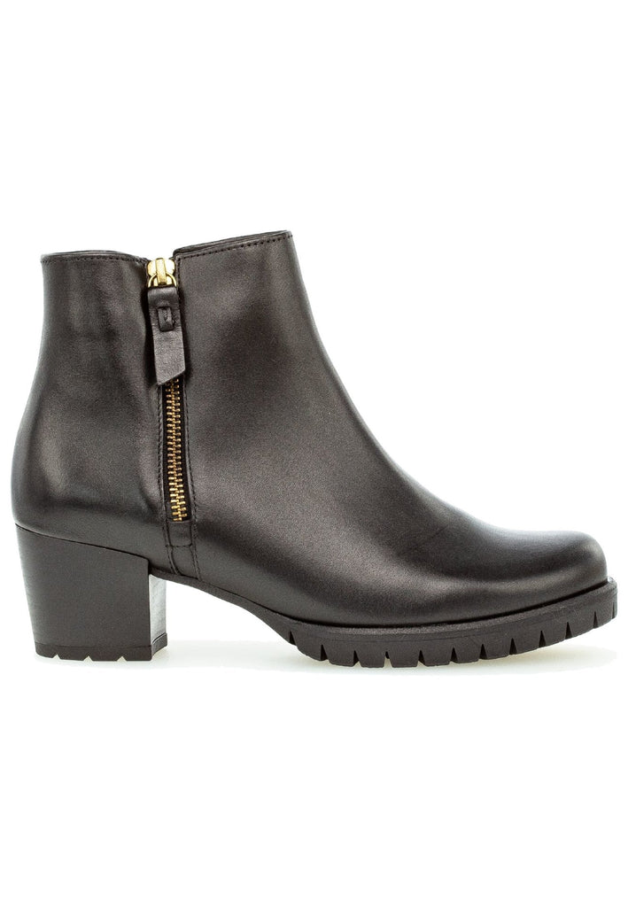 Gabor Stiefelette Nappaleder Schwarz
