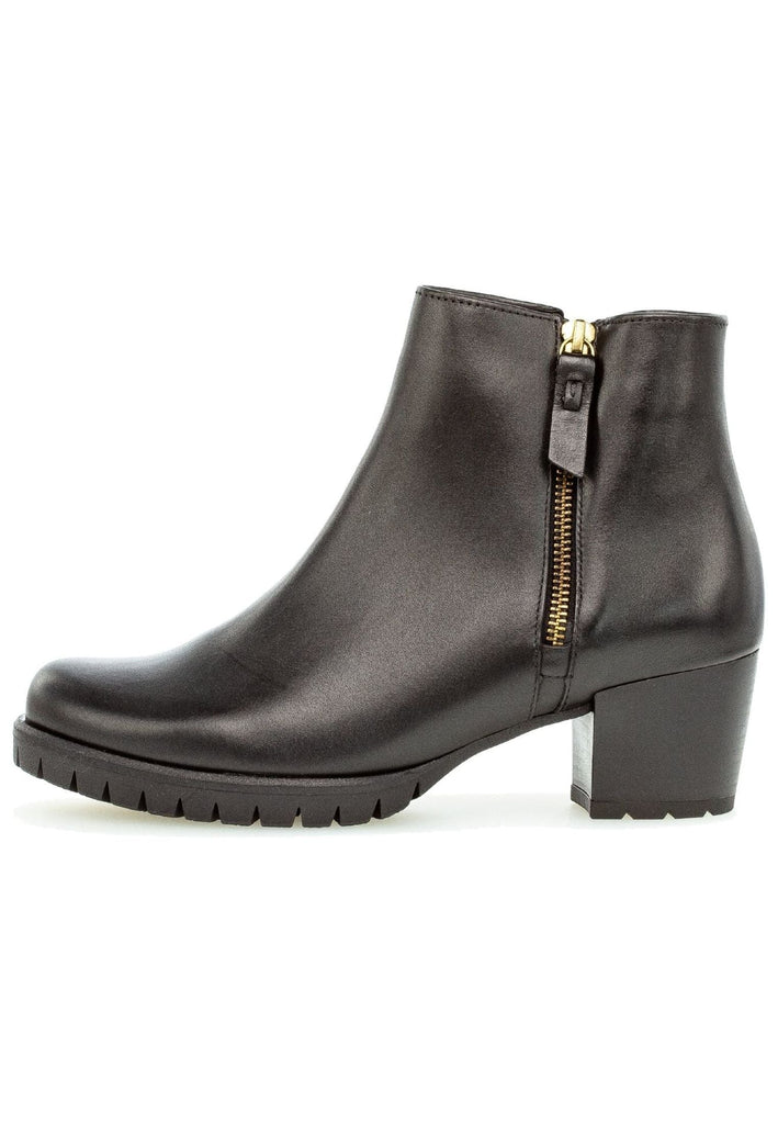 Gabor Stiefelette Nappaleder Schwarz