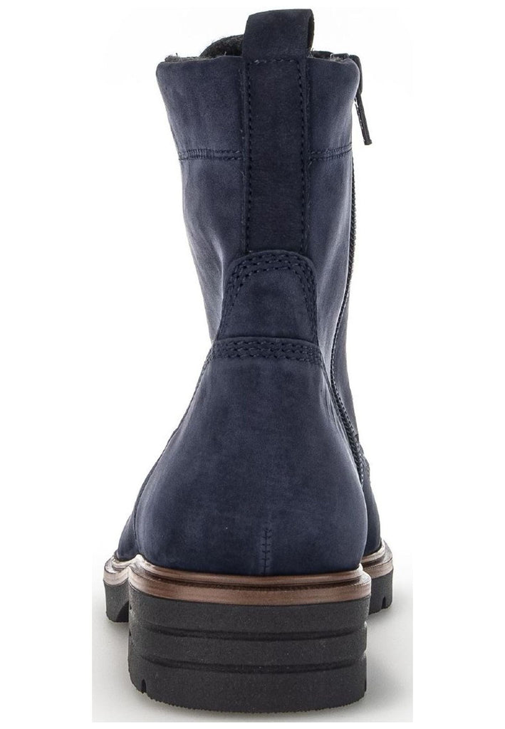 Gabor Stiefelette Nubukleder Blau