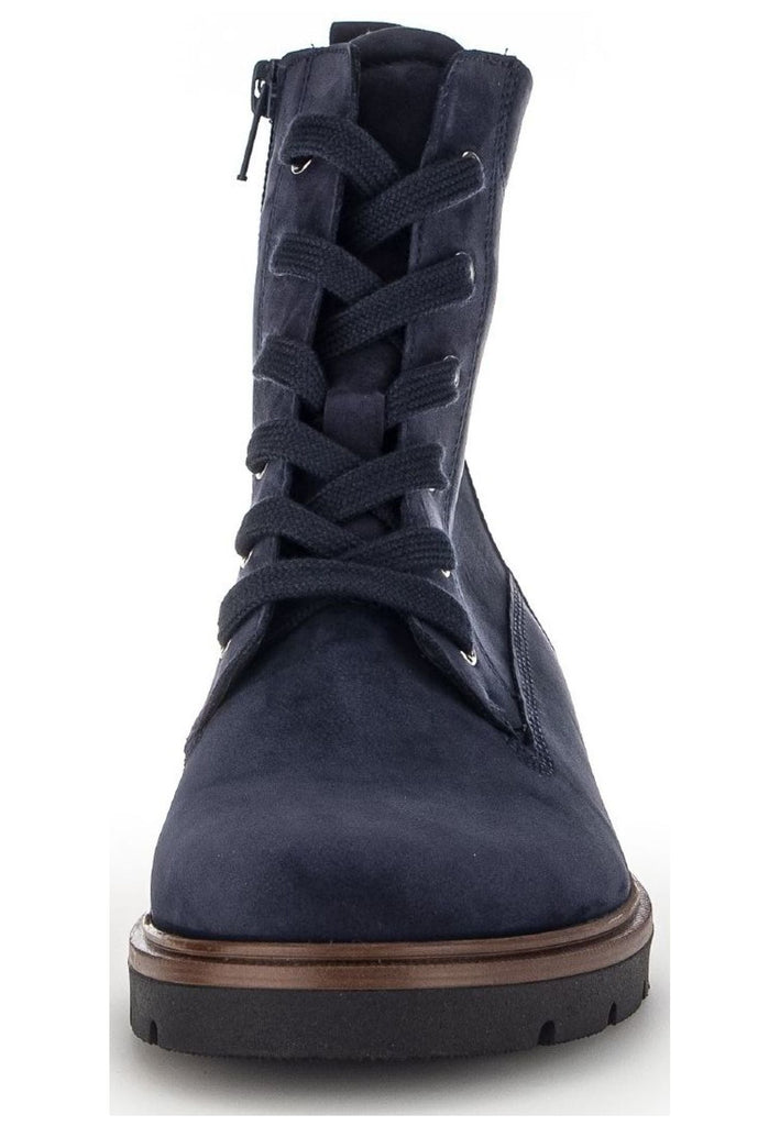 Gabor Stiefelette Nubukleder Blau