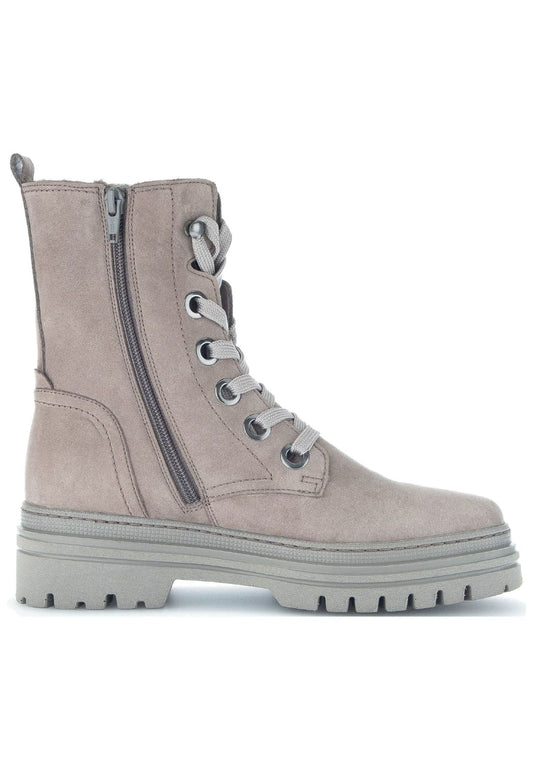 Gabor Stiefelette Nubukleder Fango