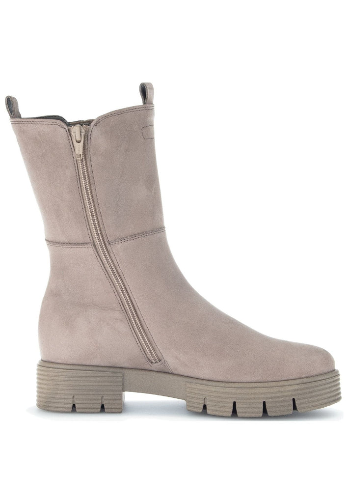 Gabor Stiefelette Nubukleder Fango