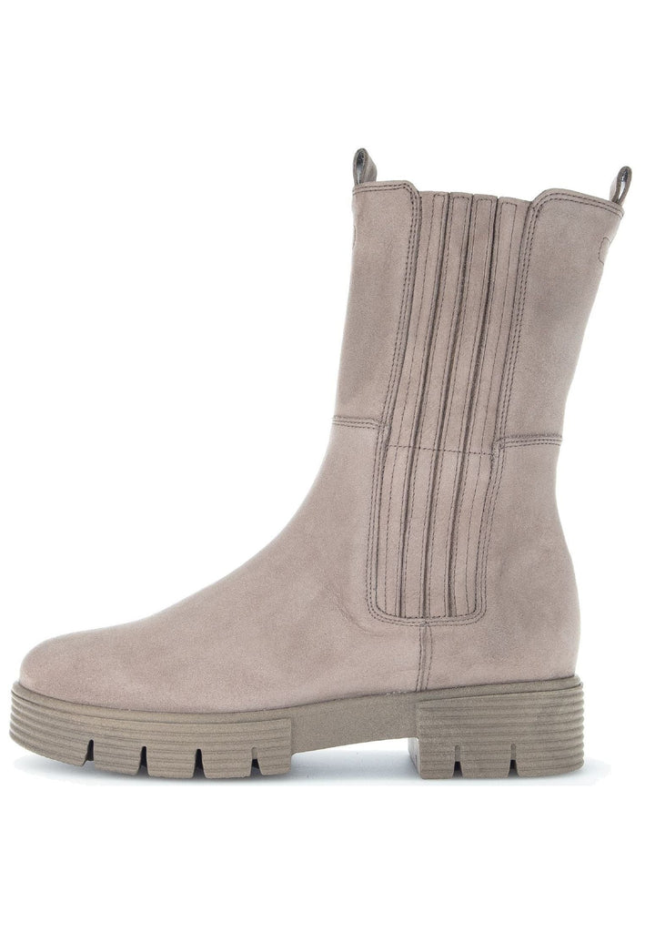 Gabor Stiefelette Nubukleder Fango
