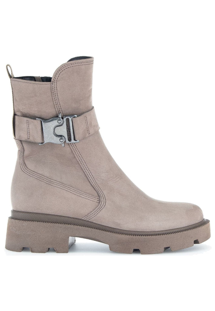 Gabor Stiefelette Nubukleder Fango