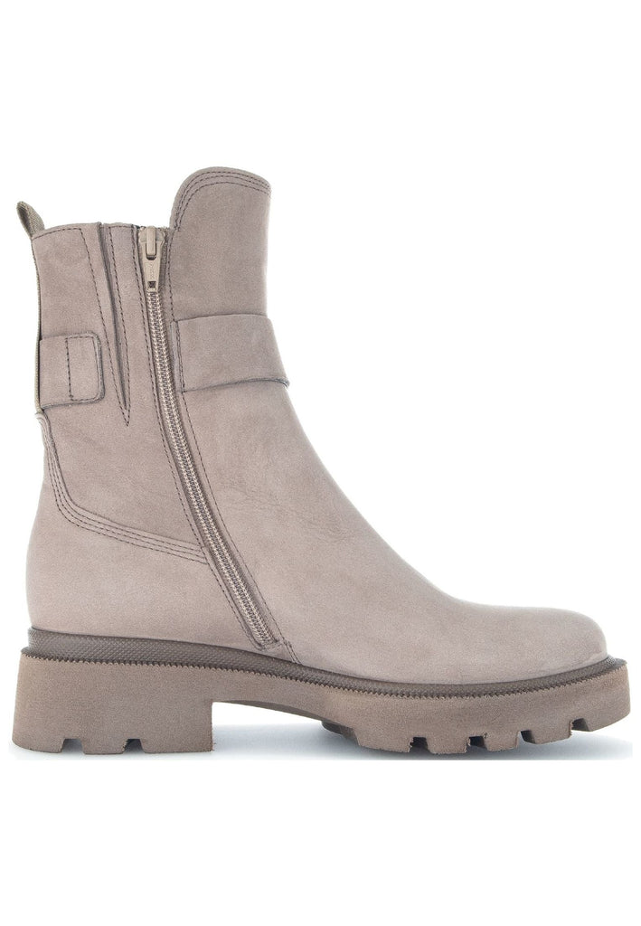 Gabor Stiefelette Nubukleder Fango