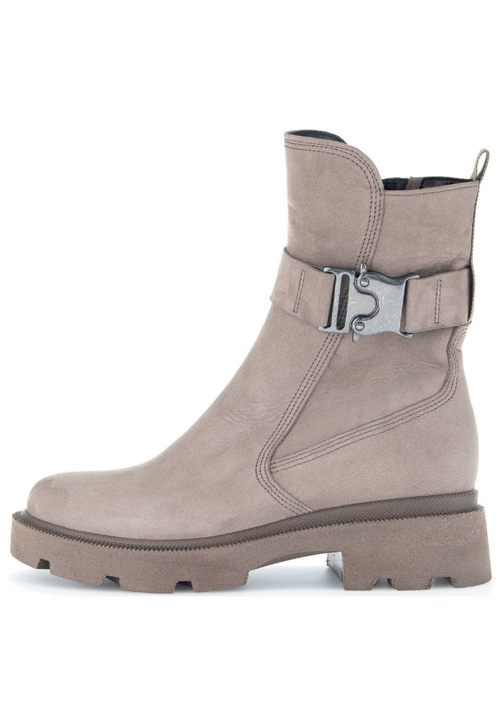 Gabor Stiefelette Nubukleder Fango
