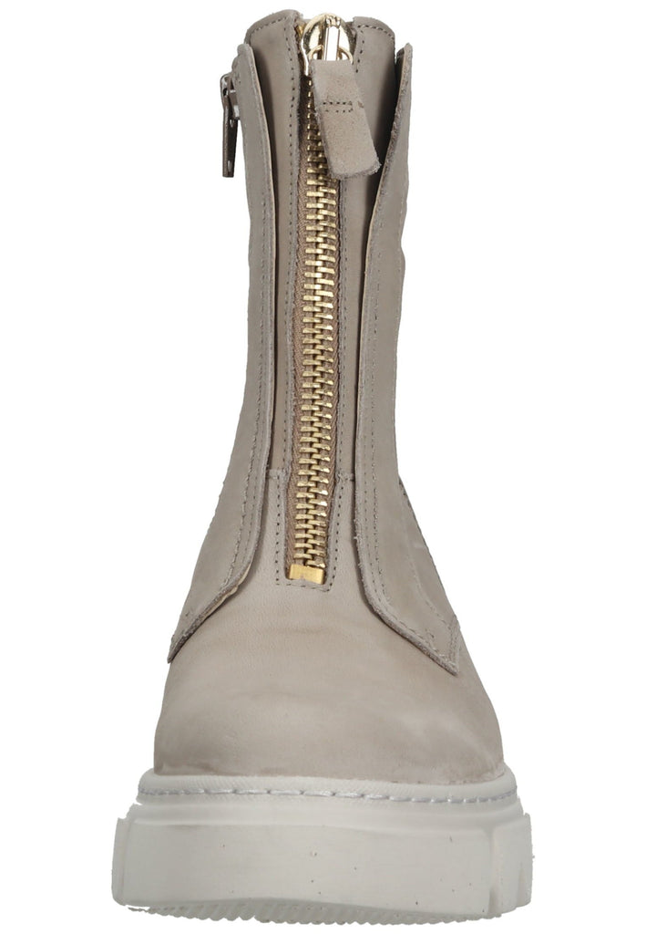 Gabor Stiefelette Nubukleder Leinen