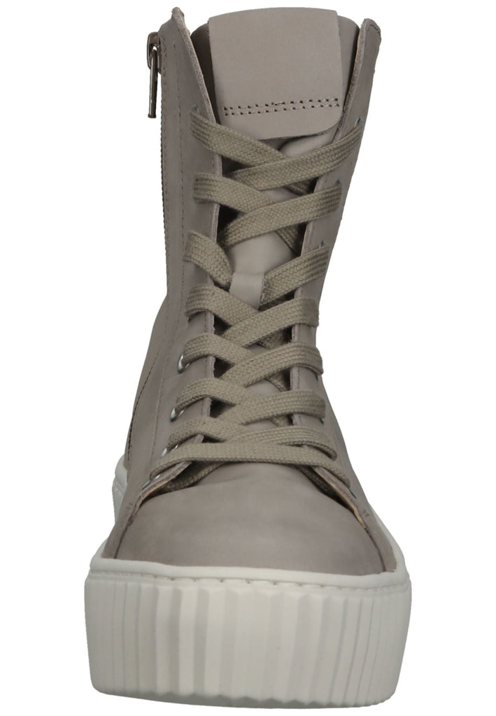 Gabor Stiefelette Nubukleder Leinen