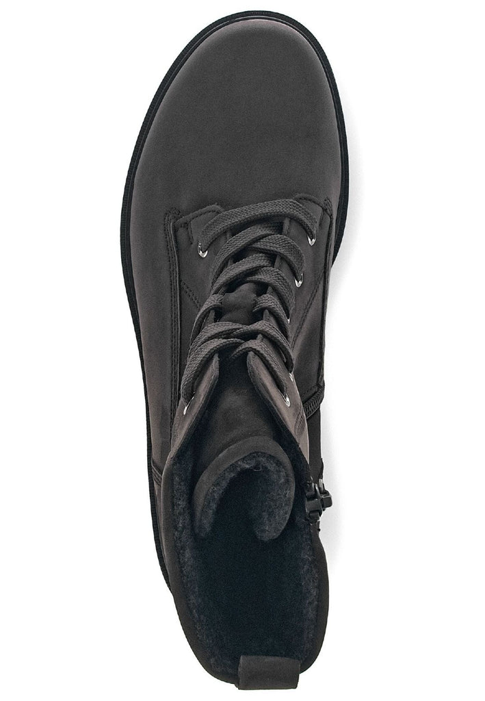 Gabor Stiefelette Nubukleder Pepper Warmfutter