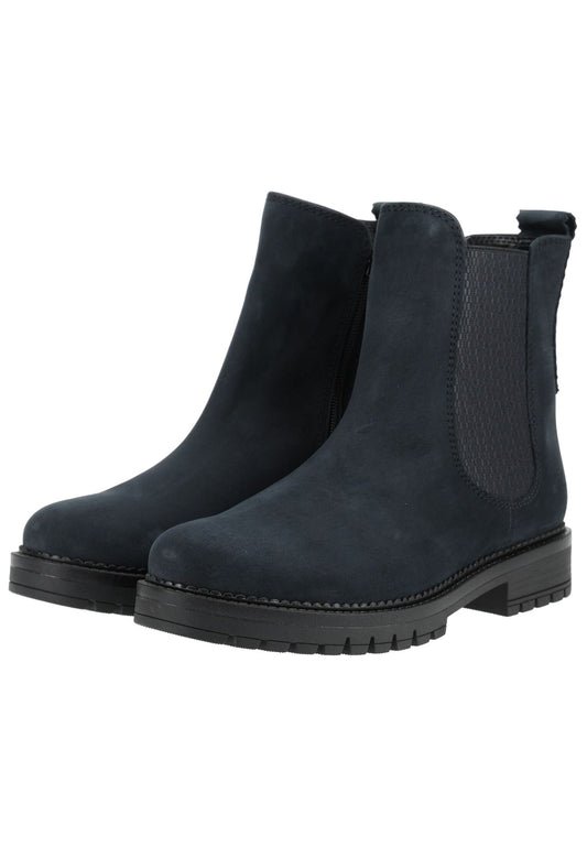 Gabor Stiefelette Nubukleder/Textil Dunkelblau