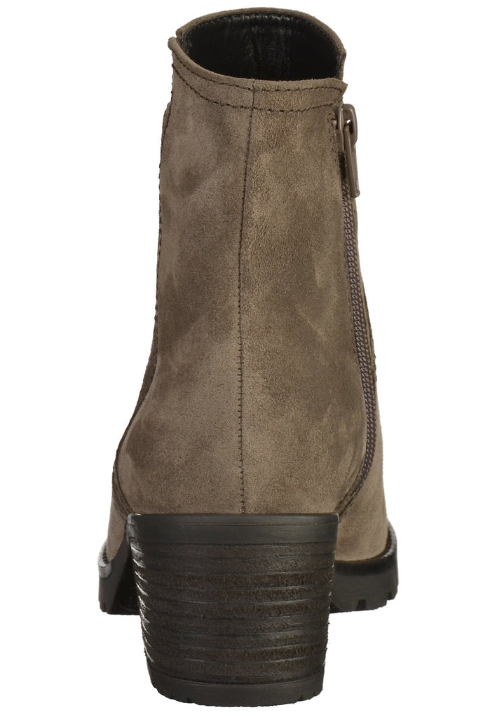 Gabor Stiefelette Veloursleder Anthrazit