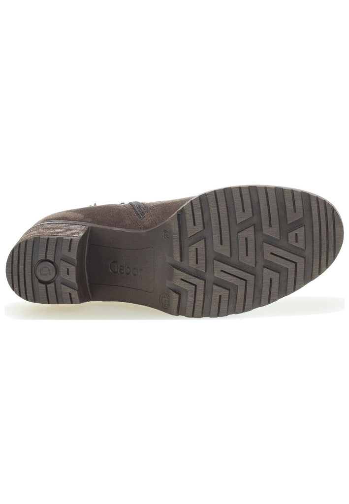 Gabor Stiefelette Veloursleder Braun