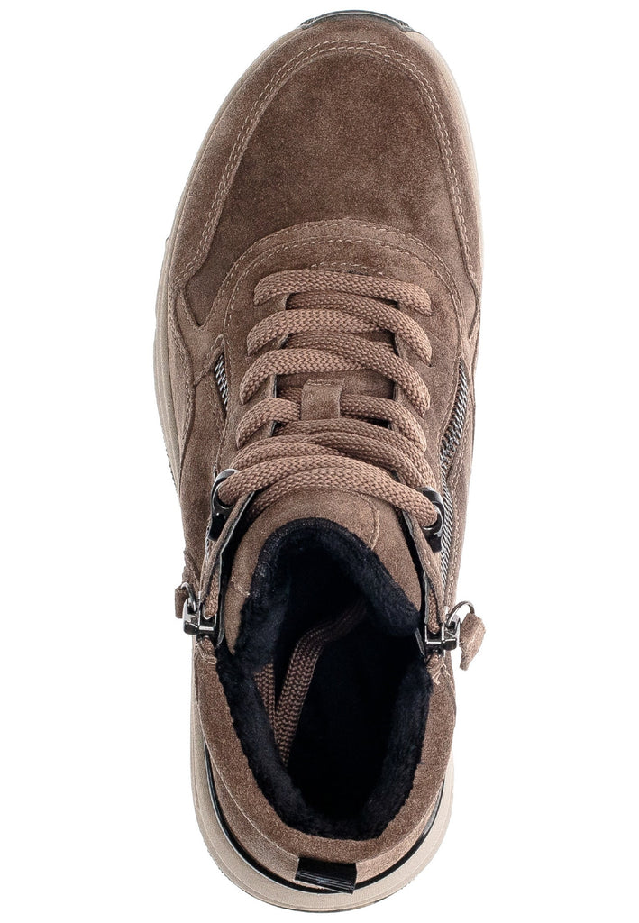 Gabor Stiefelette Veloursleder Braun