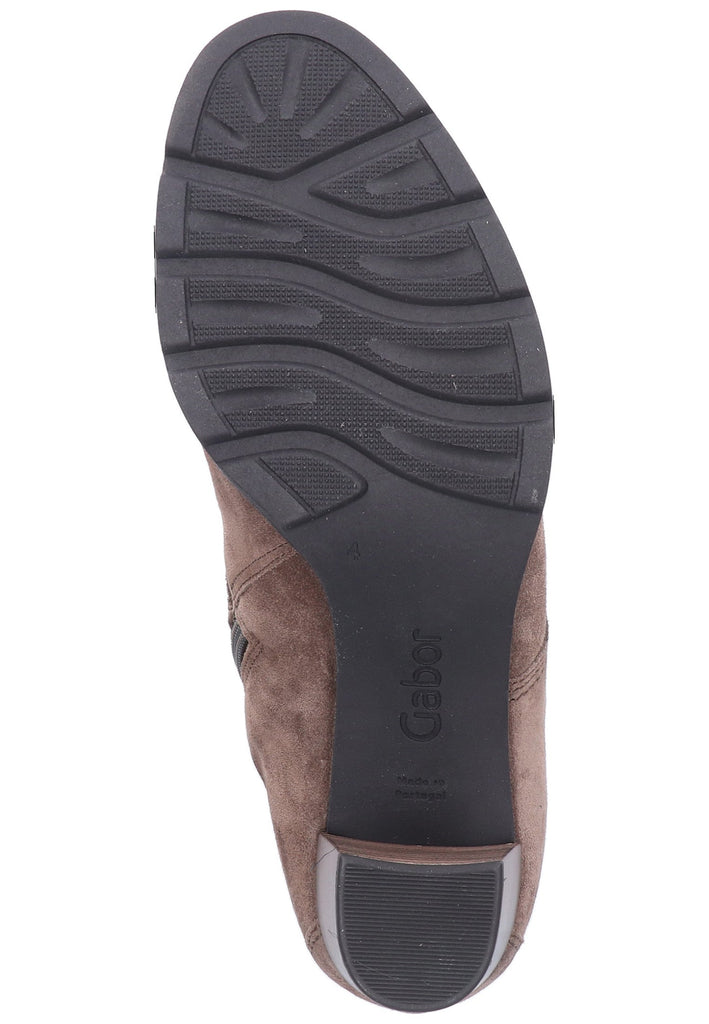Gabor Stiefelette Veloursleder Braun