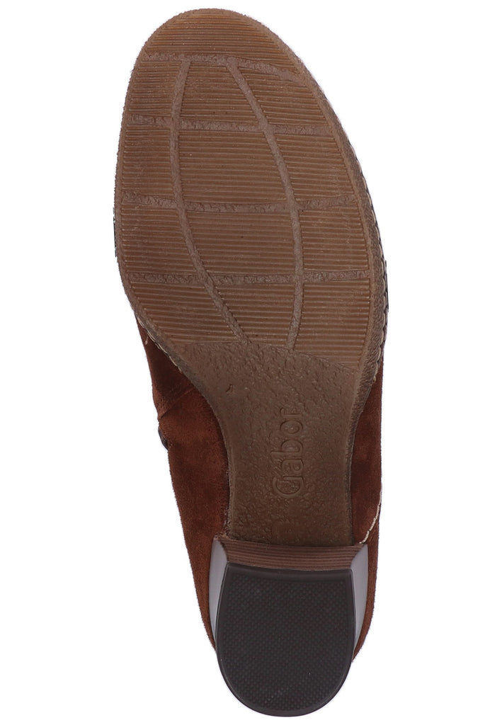 Gabor Stiefelette Veloursleder Braun
