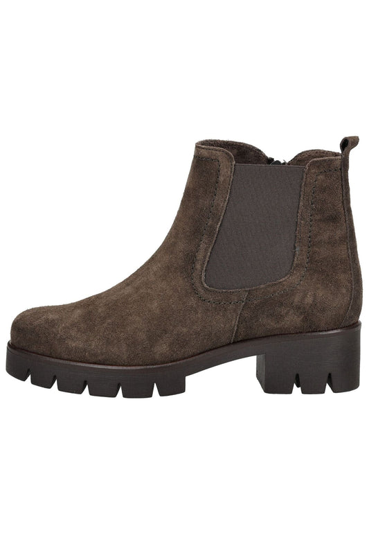 Gabor Stiefelette Veloursleder Braun