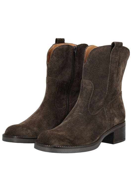 Gabor Stiefelette Veloursleder Braun