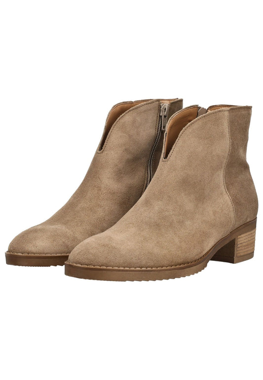 Gabor Stiefelette Veloursleder Braun