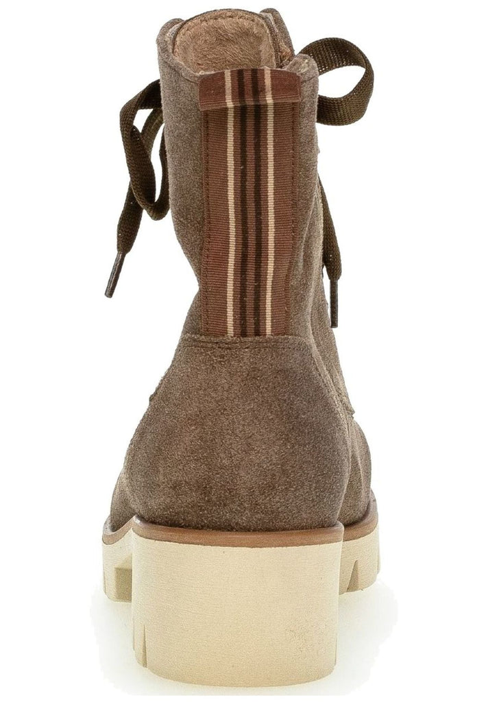 Gabor Stiefelette Veloursleder Braun Warmfutter