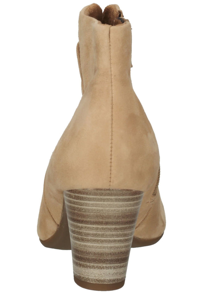 Gabor Stiefelette Veloursleder Caramel
