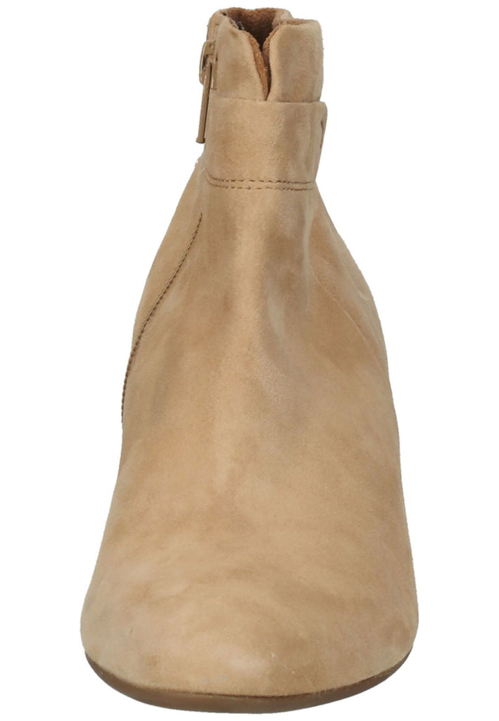 Gabor Stiefelette Veloursleder Caramel