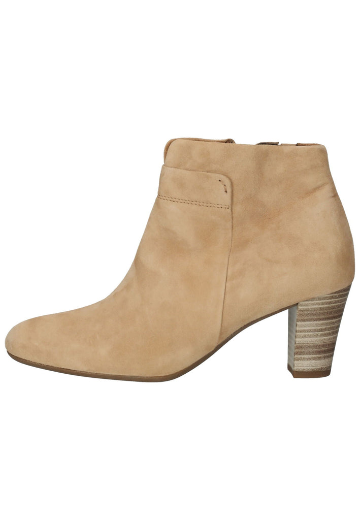 Gabor Stiefelette Veloursleder Caramel