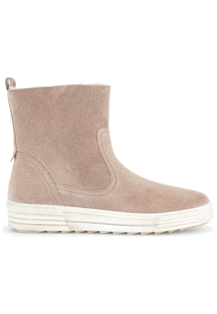 Gabor Stiefelette Veloursleder Desert Warmfutter