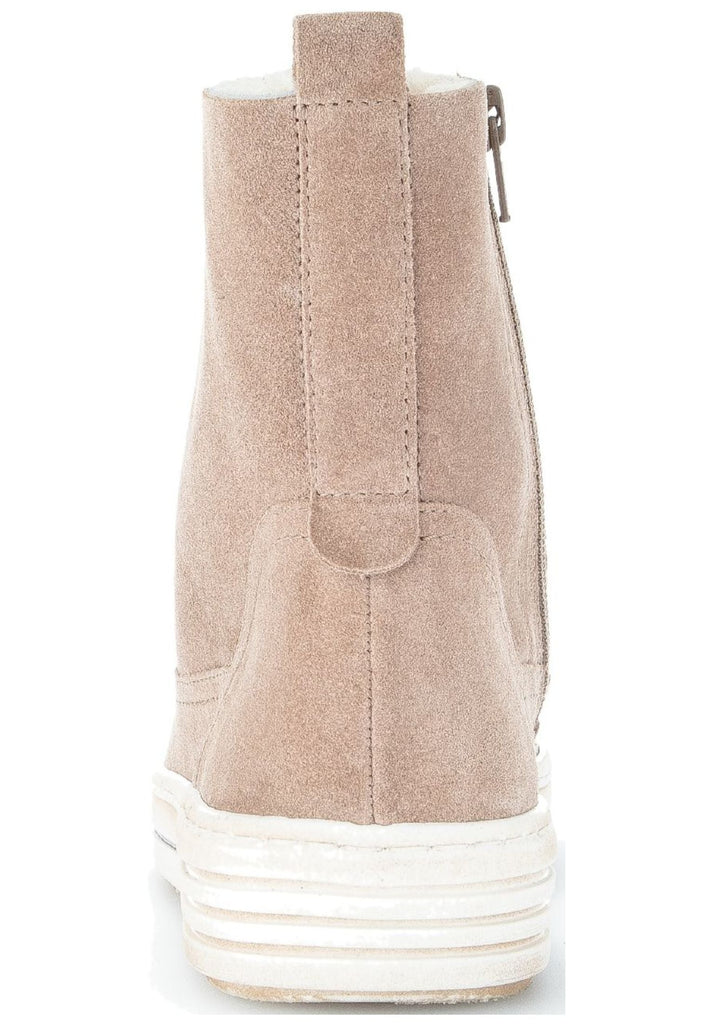 Gabor Stiefelette Veloursleder Desert Warmfutter