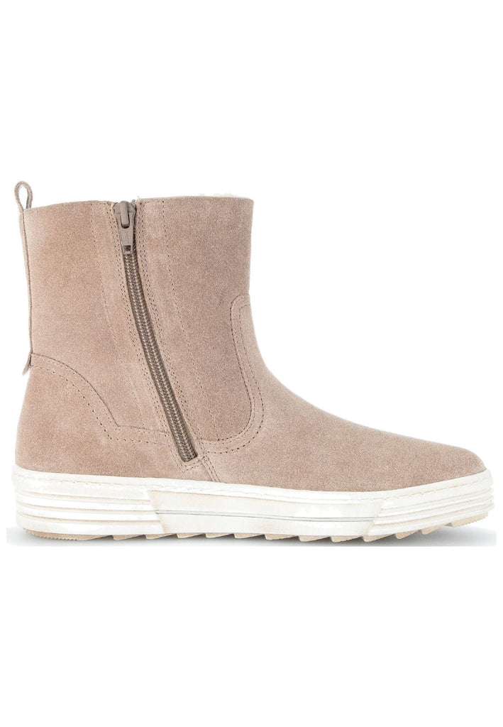 Gabor Stiefelette Veloursleder Desert Warmfutter
