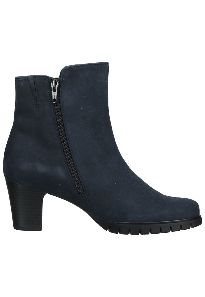 Gabor Stiefelette Veloursleder Dunkelblau