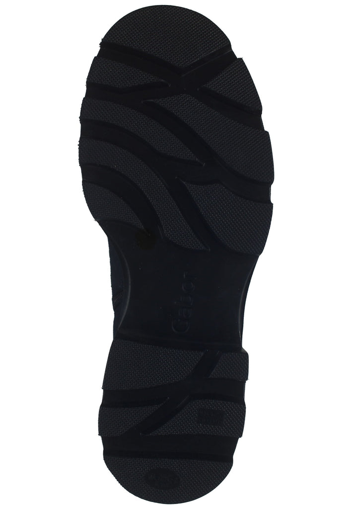 Gabor Stiefelette Veloursleder Dunkelblau