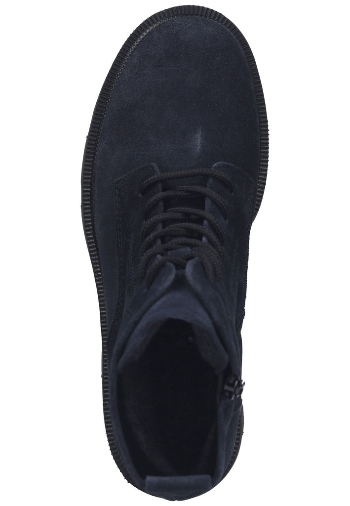 Gabor Stiefelette Veloursleder Dunkelblau