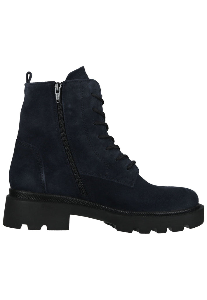 Gabor Stiefelette Veloursleder Dunkelblau