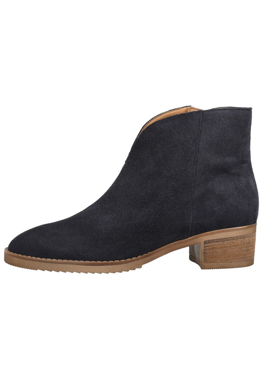 Gabor Stiefelette Veloursleder Dunkelblau