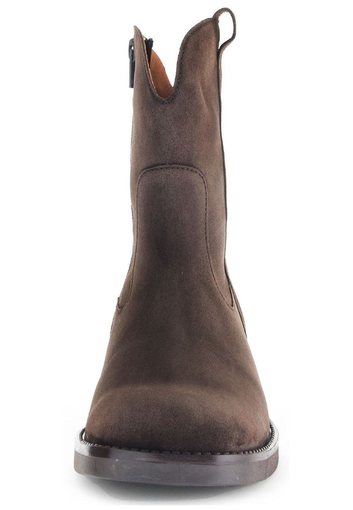 Gabor Stiefelette Veloursleder Dunkelbraun