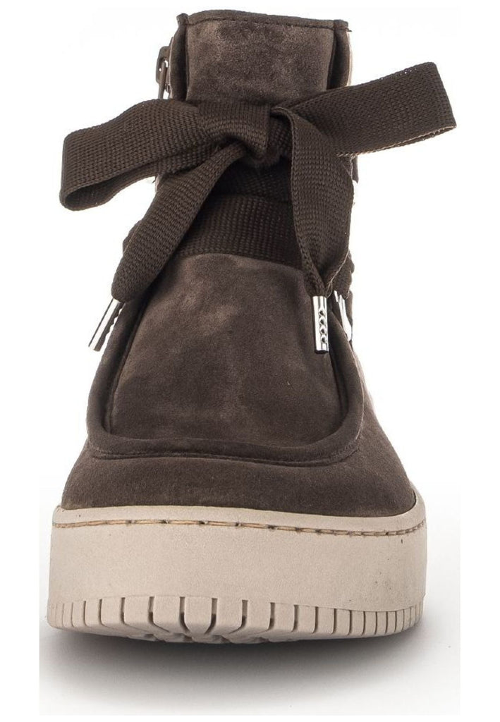 Gabor Stiefelette Veloursleder Dunkelbraun